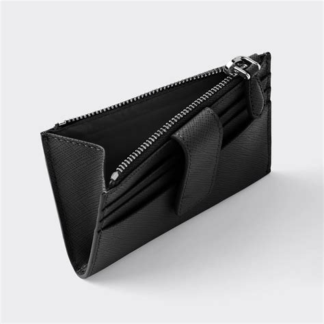 prada 1mc026|Black Saffiano Leather Card Holder .